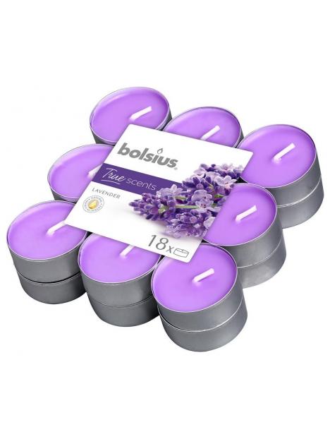 Makkelijk te lezen calorie Uitgaven Bolsius Theelichten true scents lavendel