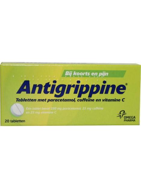 Antigrippine 250 mg paracetamol