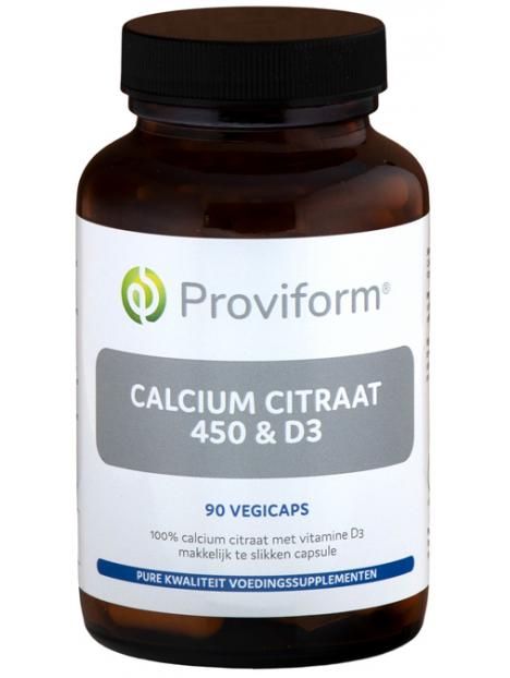 Proviform calcium citraat 450 & d3