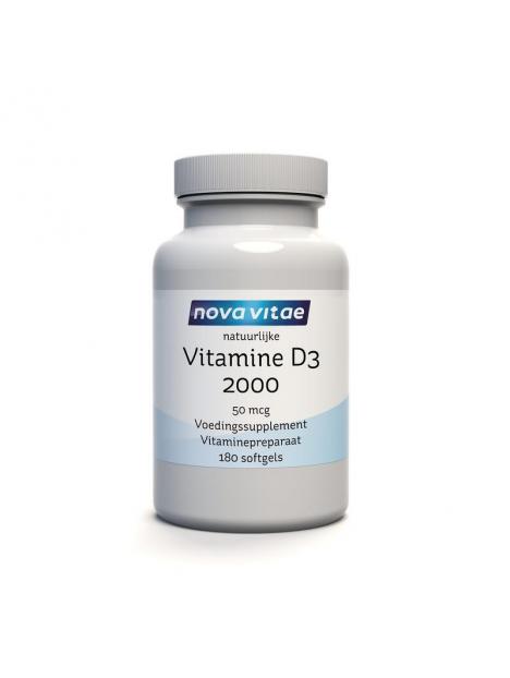 Nova Vitae Vitamine D3 2000 50 mcg