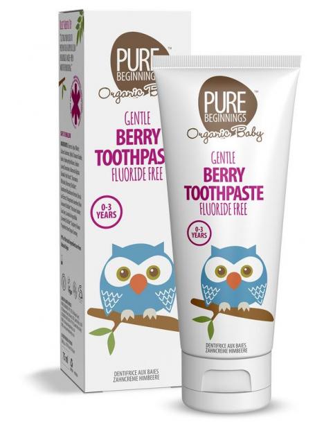 Pure Beginnings Berry toothpaste with xylitol