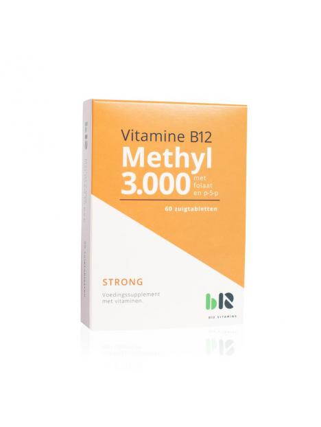 B12 Vitamins Methyl 3000 met folaat