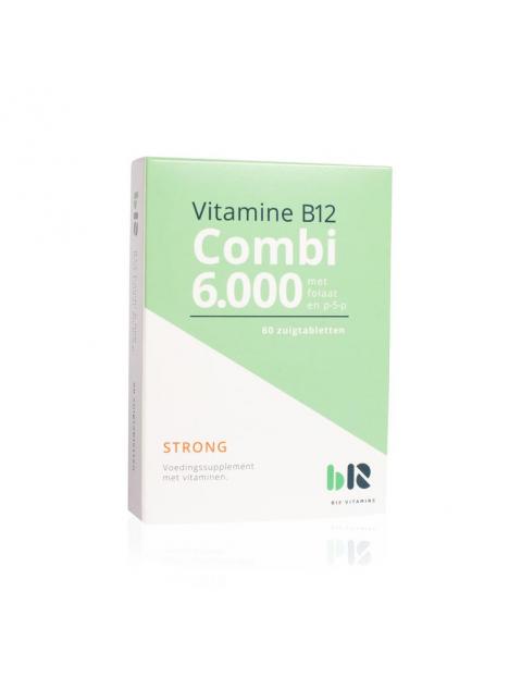 B12 Vitamins B12 combi 6000 met folaat & P-5-P