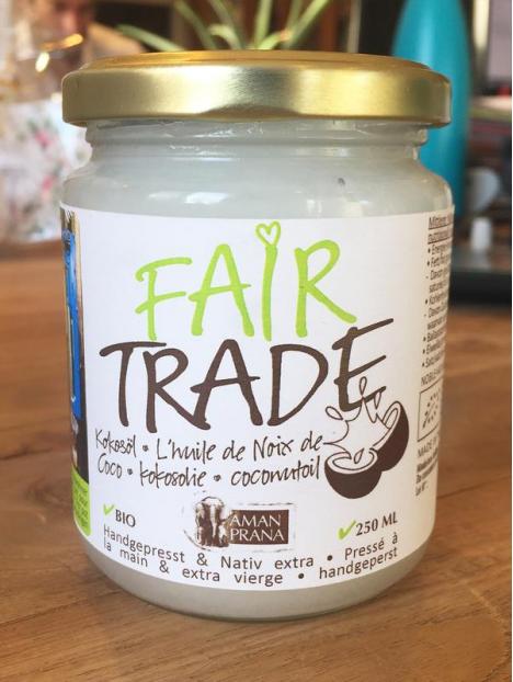 Amanprana Kokosolie fair trade bio