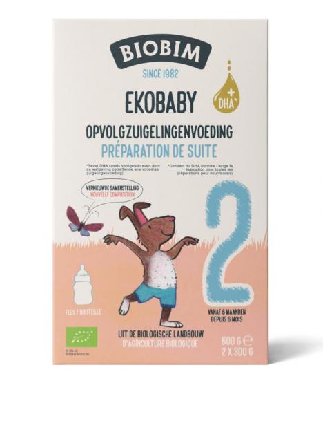 Biobim Ekobaby 2 opvolg zuigelingenvoeding 6+ bio