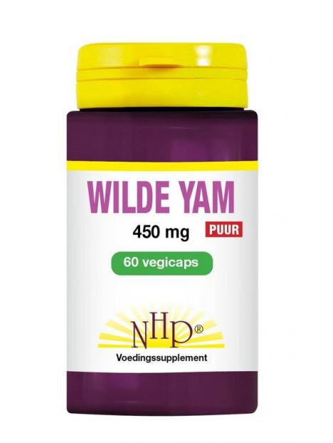NHP Wilde yam 450 mg puur