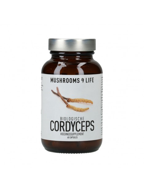 Cordyceps Paddenstoelen Capsules Biologisch
