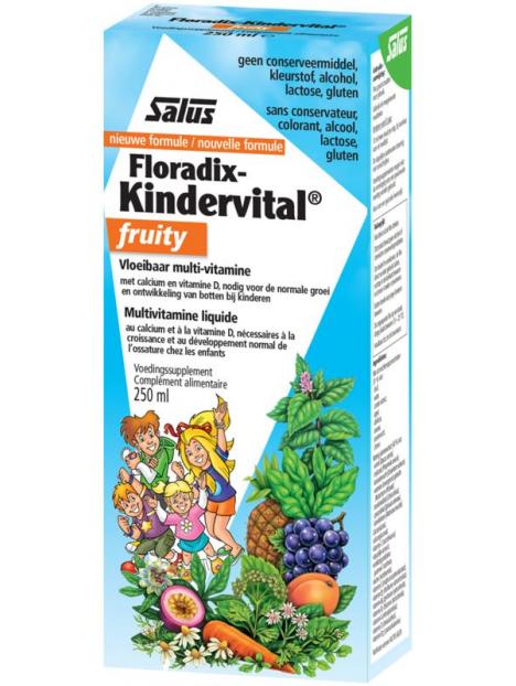 Floradix kindervital fruity glutenvrij