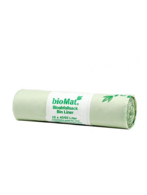 Biomat Wastebag compostable 40/60 liter