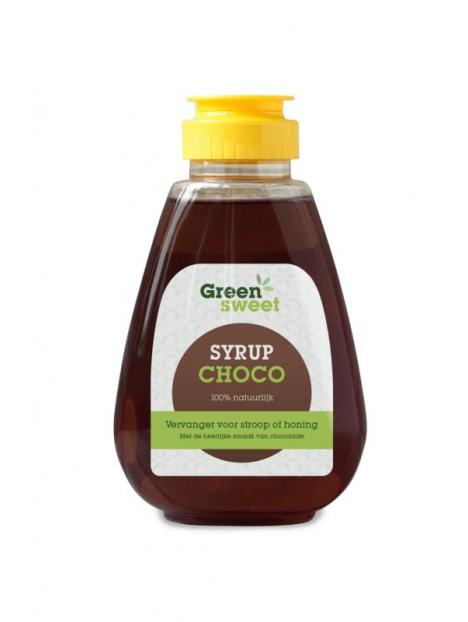 Green Sweet syrup choco