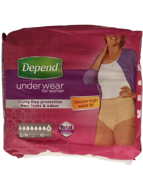 Depend Pants female super S/M