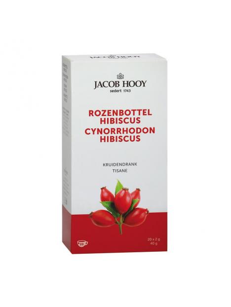 Rozenbottel hibiscus thee zakjes
