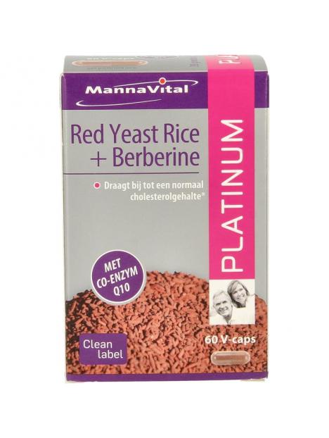 Mannavital red yeast rice berberine plati