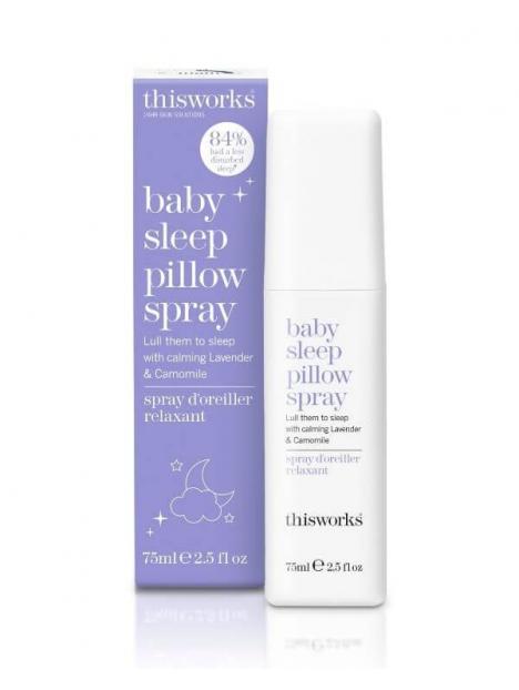 This Works baby sleep pillow spray