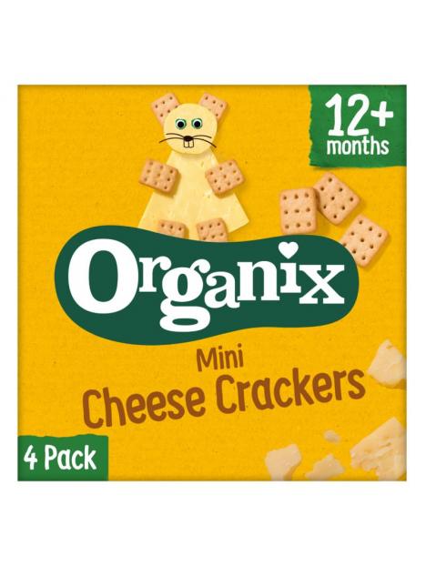 Organix Goodies Cheese crackers 12 maanden+ 20 gram bio