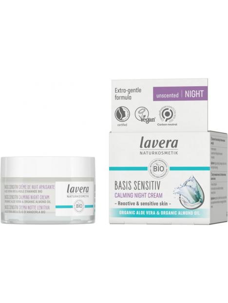 Lavera Basis sensitiv calming night cream EN-IT