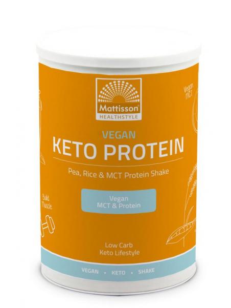 Vegan Keto protein shake - pea, rice & MCT
