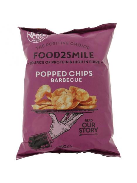 Food2Smile popped chips barbecue