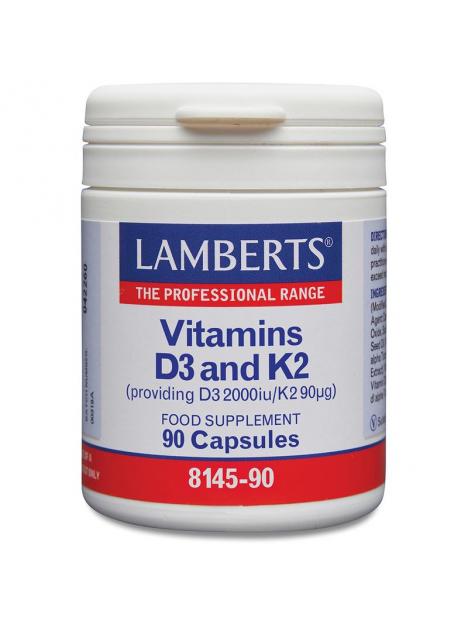 Lamberts Vitamine D3 2000IE en K2 90 mcg