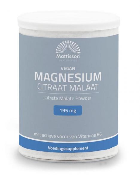 Mattisson magnesium citraat malaat poede