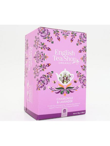 Chamomile & lavender tea bio