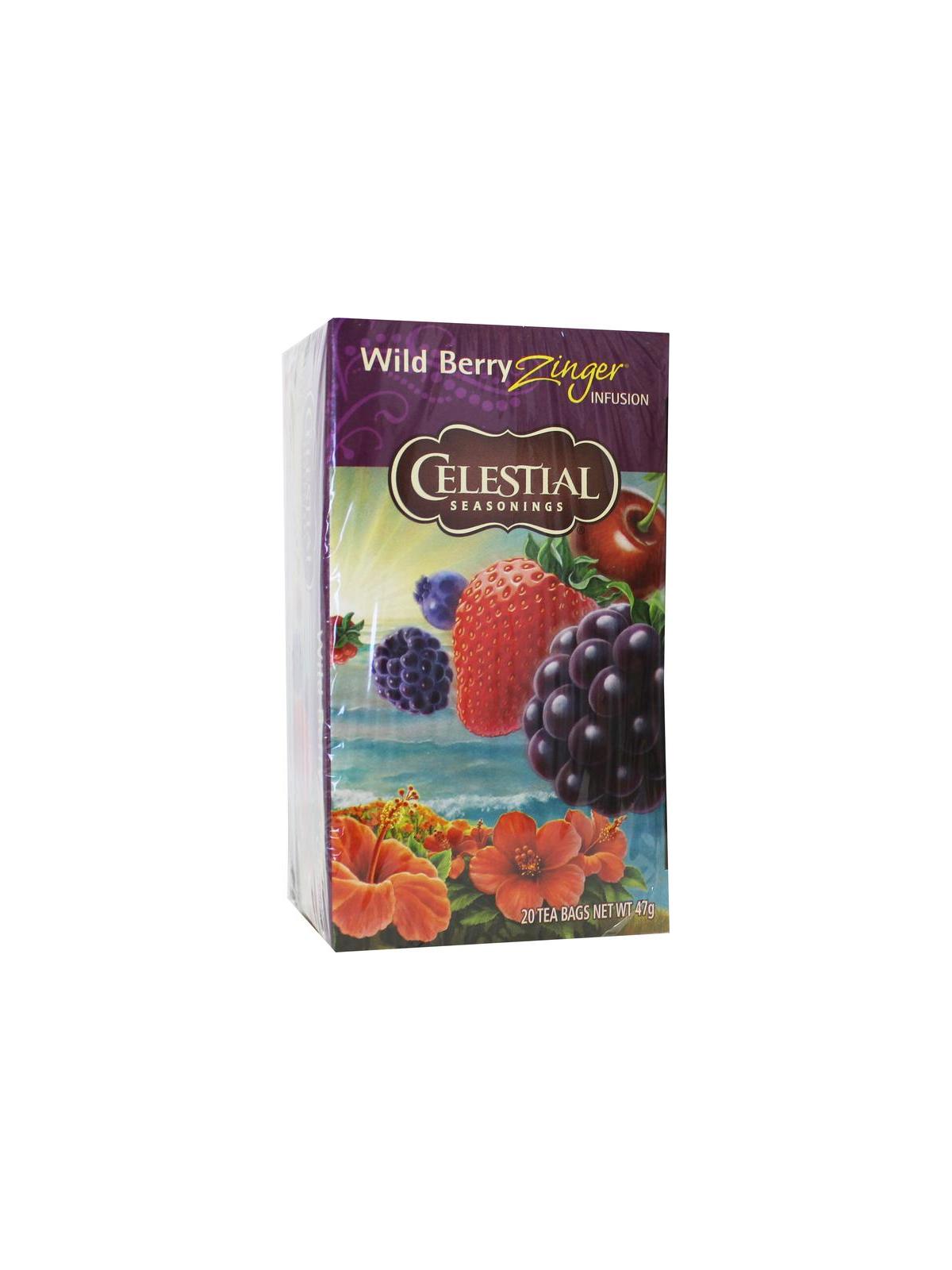 Wild berry zinger herb tea