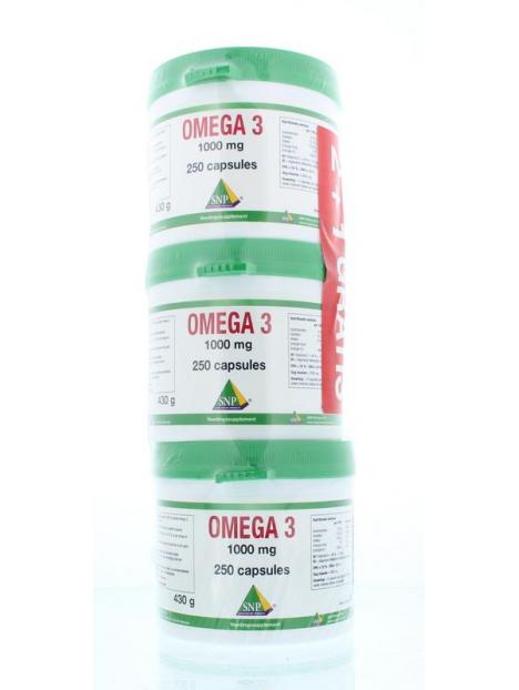 Omega 3 1000 mg aktie 2 + 1