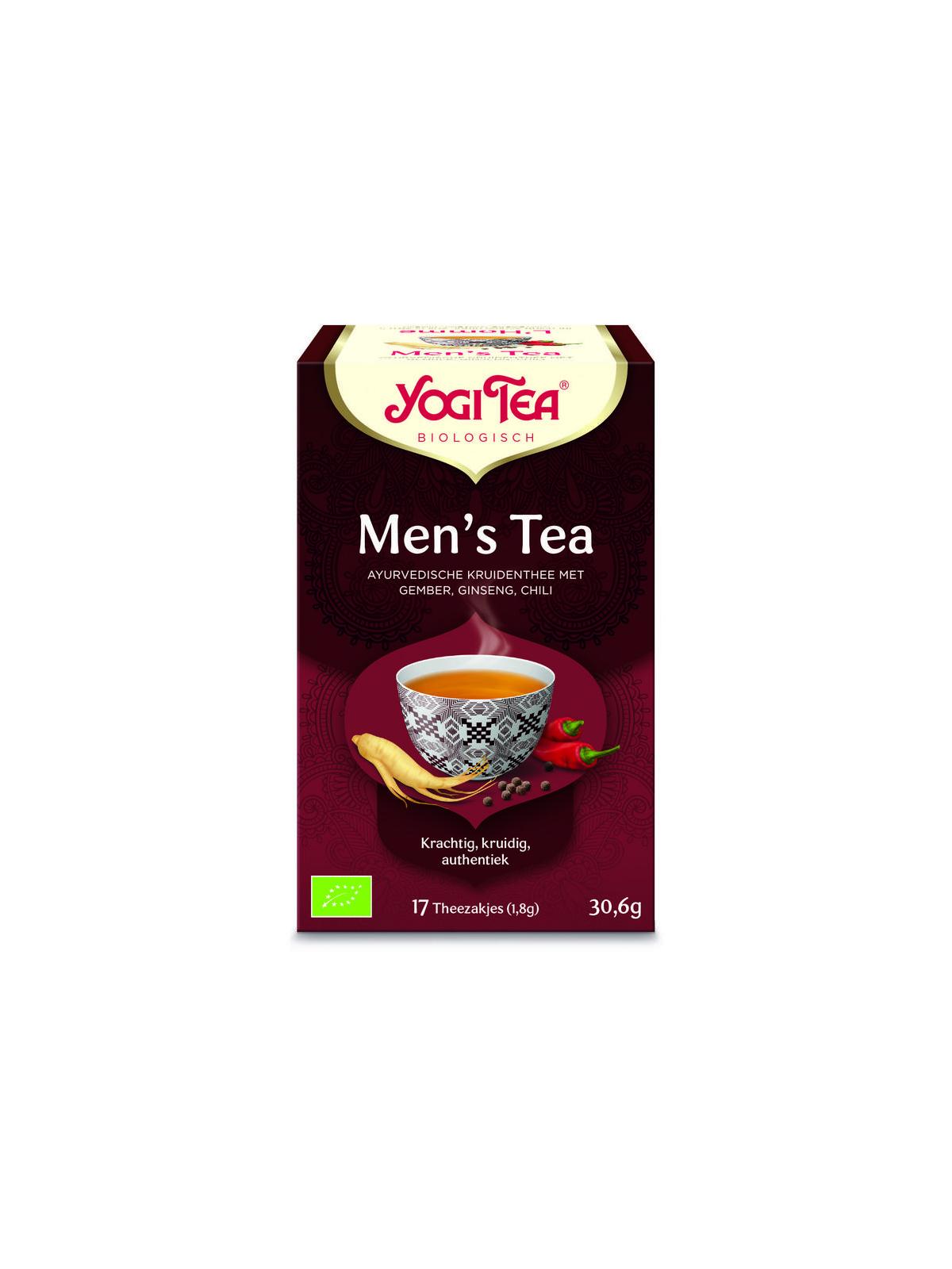 Men's tea bio