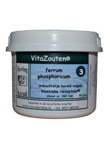 Ferrum phosphoricum VitaZout Nr. 03