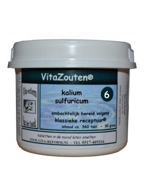 Kalium sulfuricum VitaZout Nr. 06