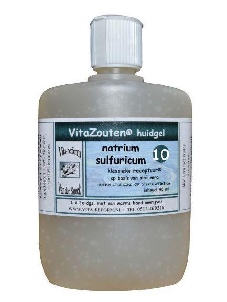 Natrium sulfuricum huidgel Nr. 10