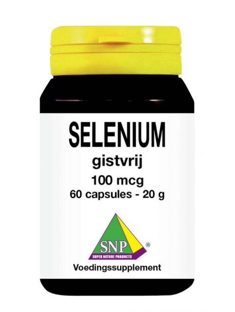 SNP selenium 100mcg gistvrij