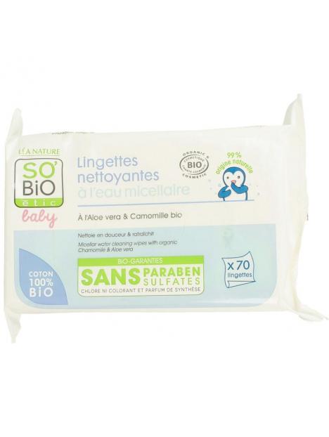 So Bio Etic Baby wipes micellair
