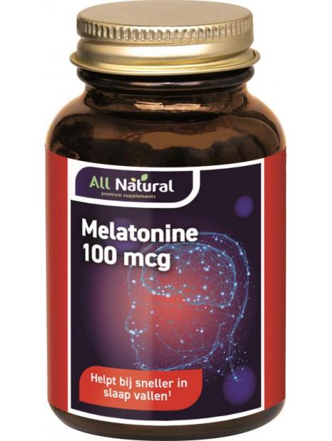 All Natural melatonine 100mcg