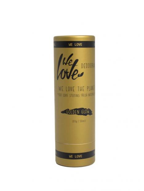 We Love deodorant stick golden glow