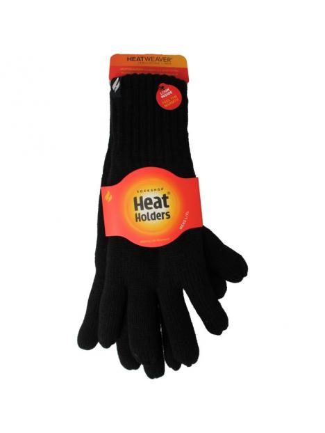 Heat Holders mens cable gloves navy l/xl
