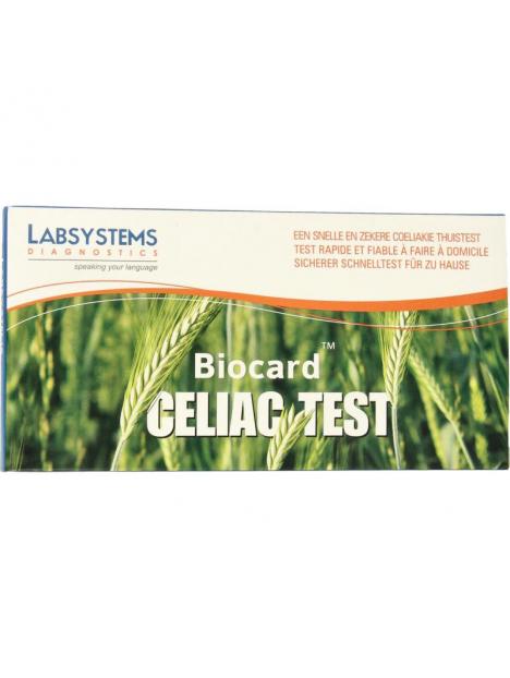 Biocard Coeliakie - gluten overgevoeligheid test