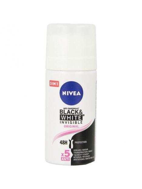 Nivea Men deodorant spray black & white mini
