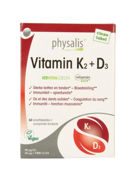 Physalis Physalis vitamine k2 + d3