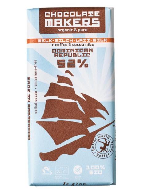 Chocolatemakers choc makers tres hombres 52% m