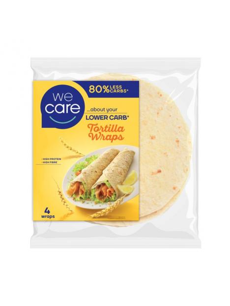 We Care Lower carb tortilla wrap