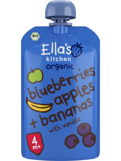 Ella's Kitchen blueb apples bananas vanilla4+
