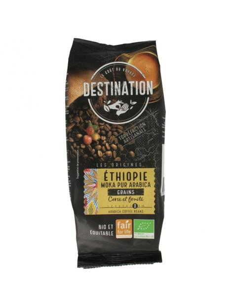 Destination koffie ethiopie mokka bonen