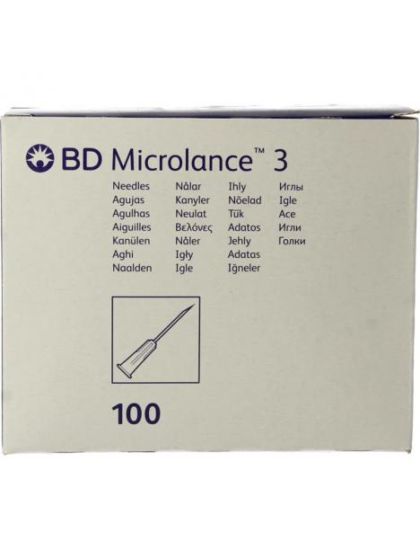 Becton Injectienaald B/D microlance 0.80x40