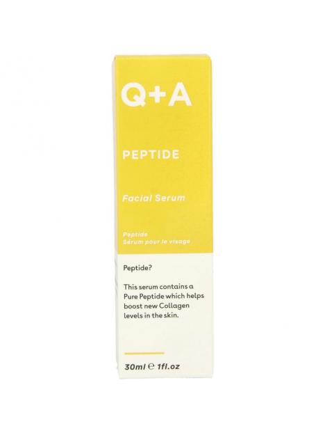 Q+A Paptide facial serum
