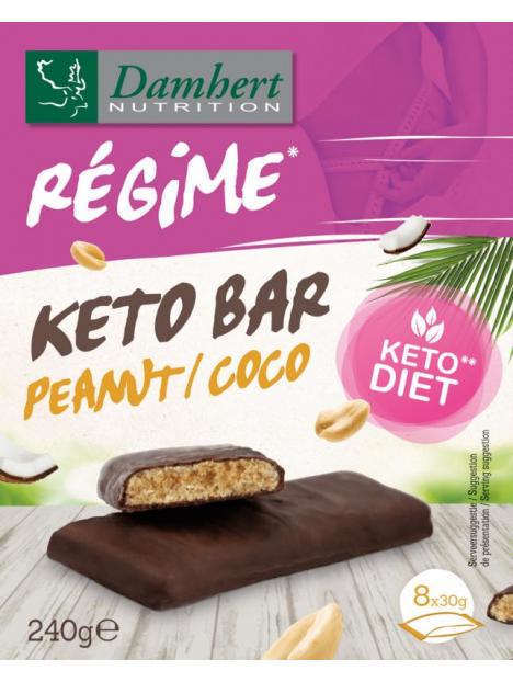 Damhert regime keto bar peanut/coco