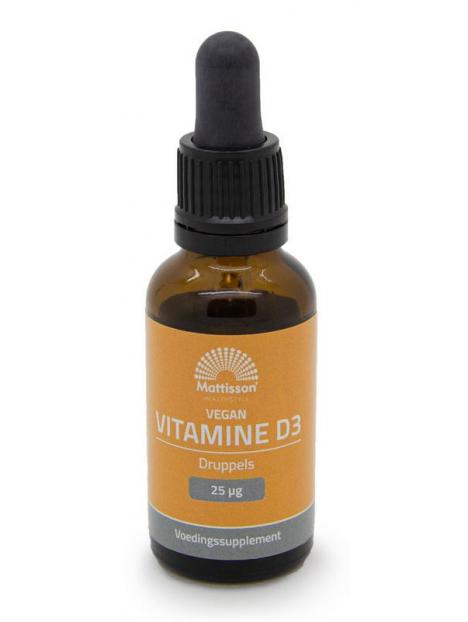 Mattisson Vitamine D3 25mcg vegan