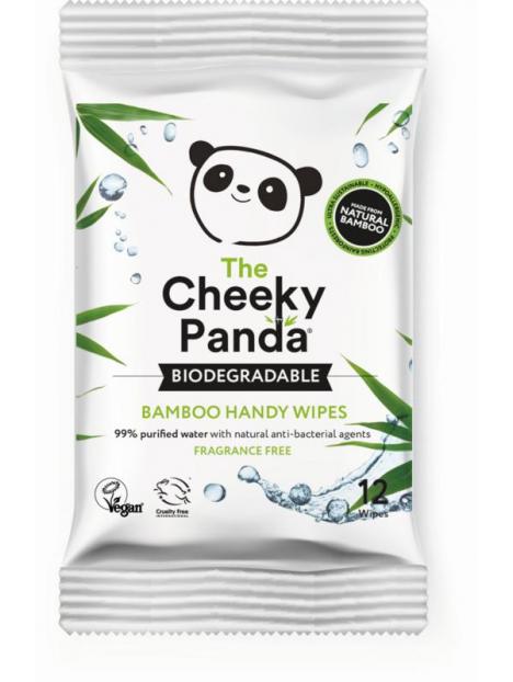 The Cheeky Panda Bamboo bioafbreekbaar vochtige doekjes