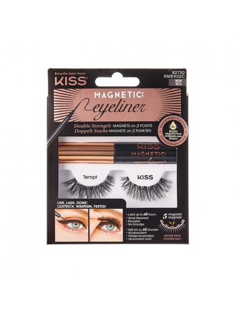 Kiss magnetic eyeliner&lash kit 02