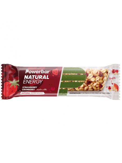 Natural energy bar strawberry cranberry